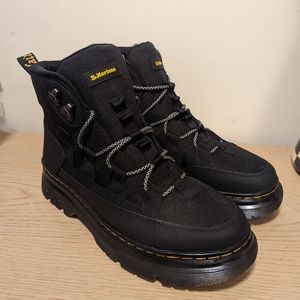 DOC MARTENS BOURY LEATHER CASUAL BOOTS